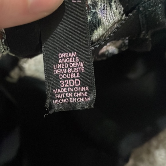 Victoria’s Secret 32DD Dream Angels Lined Demi/Demi-Buste Doublé - Picture 5 of 6